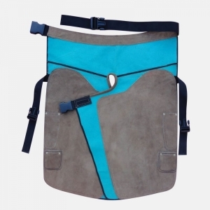 Apron Canvas & Suede Leather 